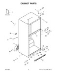 Diagram for 02 - Cabinet Parts