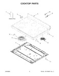 Diagram for 02 - Cooktop Parts