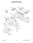 Diagram for 02 - Cooktop Parts