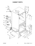 Diagram for 02 - Cabinet Parts