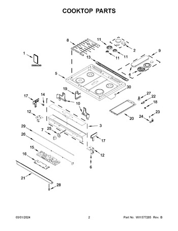 Diagram for WEG750H0HB2