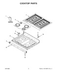 Diagram for 02 - Cooktop Parts