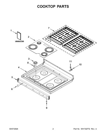 Diagram for WFGS3530RW0