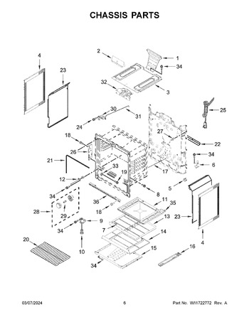 Diagram for WFGS3530RW0