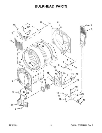 Diagram for WGD560LHW4