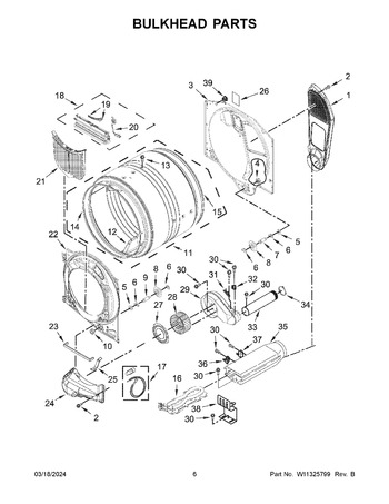 Diagram for YWED560LHW0