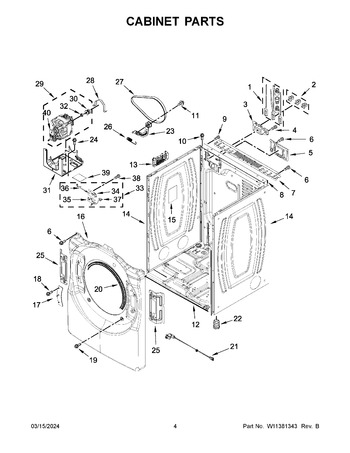 Diagram for WED560LHW1