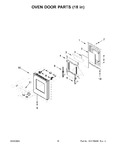 Diagram for 09 - Oven Door Parts (18 In)