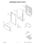 Diagram for 09 - Dispenser Front Parts