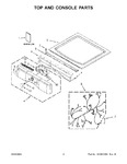 Diagram for 02 - Top And Console Parts