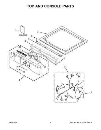 Diagram for WGD9051YW2