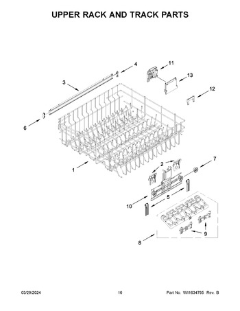 Diagram for WDP560HAMW0