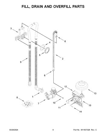 Diagram for WDP540HAMW0