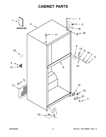 Diagram for WRT518SZFB04