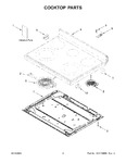 Diagram for 02 - Cooktop Parts