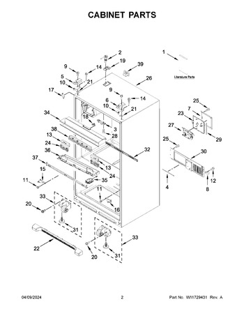 Diagram for WRX735SDHZ11