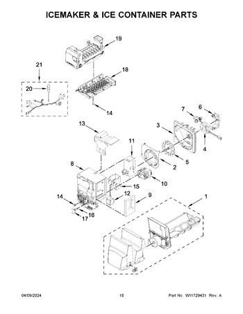 Diagram for WRX735SDHZ11