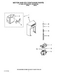 Diagram for 05 - Motor And Ice Container Parts