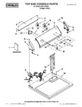 Diagram for 01 - Top And Console Parts