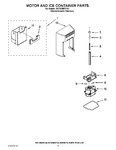 Diagram for 05 - Motor And Ice Container Parts