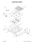 Diagram for 02 - Cooktop Parts