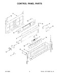 Diagram for 03 - Control Panel Parts