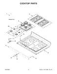 Diagram for 02 - Cooktop Parts