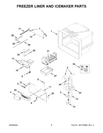 Diagram for WRF535SWHV10