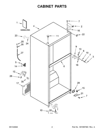 Diagram for WRTX5328PM00