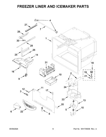 Diagram for WRFF5333PW02