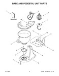 Diagram for 03 - Base And Pedestal Unit Parts