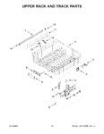 Diagram for 07 - Upper Rack And Track Parts