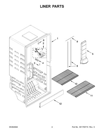 Diagram for WZF34X16DW10