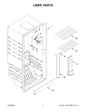 Diagram for MZF34X16DW10