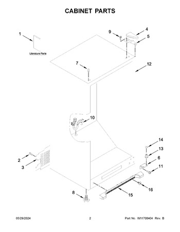 Diagram for WZF57R16FW10