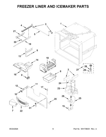 Diagram for WRF540CWHB10