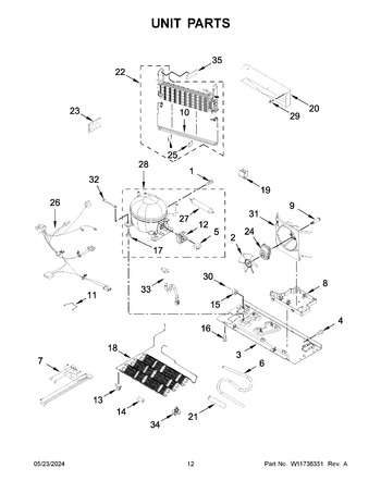 Diagram for WRF540CWHB10