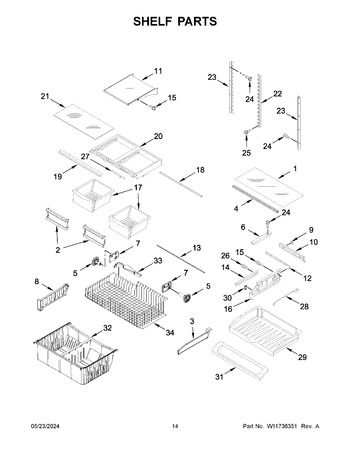 Diagram for WRF540CWHB10