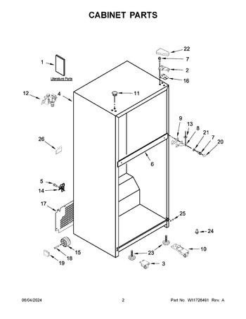 Diagram for WRT148FZDW07