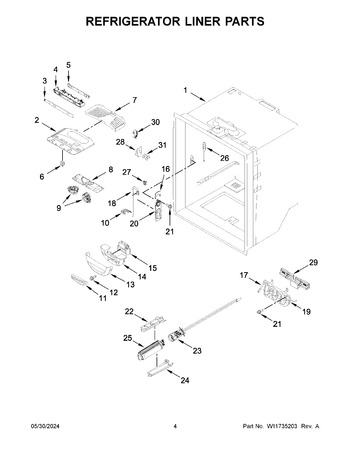 Diagram for KRFC300EWH12