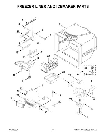 Diagram for KRFC300EWH12