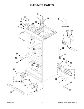 Diagram for WRF757SDHZ05