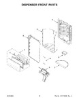 Diagram for 09 - Dispenser Front Parts