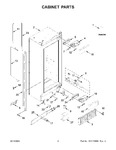 Diagram for 02 - Cabinet Parts