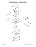 Diagram for 04 - Refrigerator Shelf Parts