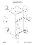 Diagram for 02 - Cabinet Parts