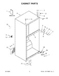 Diagram for 02 - Cabinet Parts