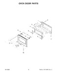 Diagram for 07 - Oven Door Parts