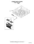 Diagram for 10 - Lower Rack Parts