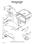 Diagram for 06 - Freezer Liner Parts